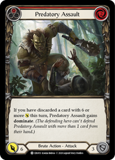 Predatory Assault (Red) - Flesh and Blood TCG - MoxLand