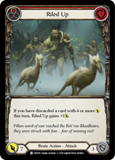 Riled Up (Red) - Flesh and Blood TCG - MoxLand