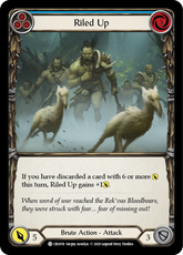 Riled Up (Blue) - Flesh and Blood TCG - MoxLand