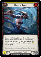 Flood of Force (Yellow) - Flesh and Blood TCG - MoxLand