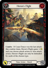 Heron's Flight (Red) - Flesh and Blood TCG - MoxLand