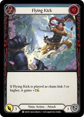 Flying Kick (Blue) - Flesh and Blood TCG - MoxLand