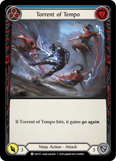 Torrent of Tempo (Blue) - Flesh and Blood TCG - MoxLand