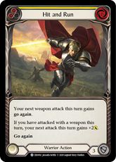 Hit and Run (Yellow) - Flesh and Blood TCG - MoxLand