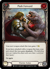 Push Forward (Red) - Flesh and Blood TCG - MoxLand