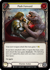 Push Forward (Yellow) - Flesh and Blood TCG - MoxLand