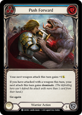 Push Forward (Blue) - Flesh and Blood TCG - MoxLand
