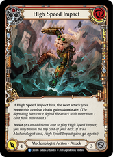 High Speed Impact (Red) - Flesh and Blood TCG - MoxLand