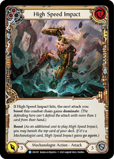 High Speed Impact (Yellow) - Flesh and Blood TCG - MoxLand