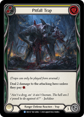 Pitfall Trap (Yellow) - Flesh and Blood TCG - MoxLand