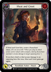 Meat and Greet (Red) - Flesh and Blood TCG - MoxLand