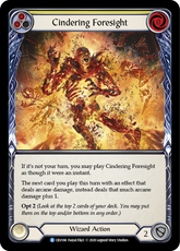 Cindering Foresight (Yellow) - Crucible of War (1ª Edição)