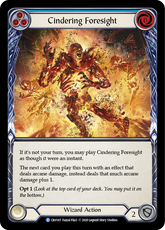 Cindering Foresight (Blue) - Crucible of War (1ª Edição)