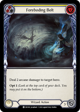 Foreboding Bolt (Yellow) - Flesh and Blood TCG - MoxLand