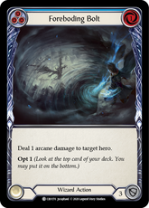 Foreboding Bolt (Blue) - Flesh and Blood TCG - MoxLand