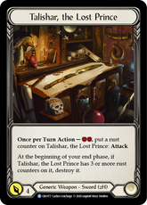 Talishar, the Lost Prince - Flesh and Blood TCG - MoxLand
