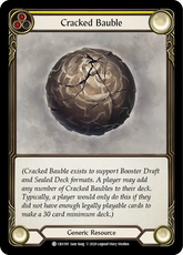 Cracked Bauble (Yellow) - Flesh and Blood TCG - MoxLand