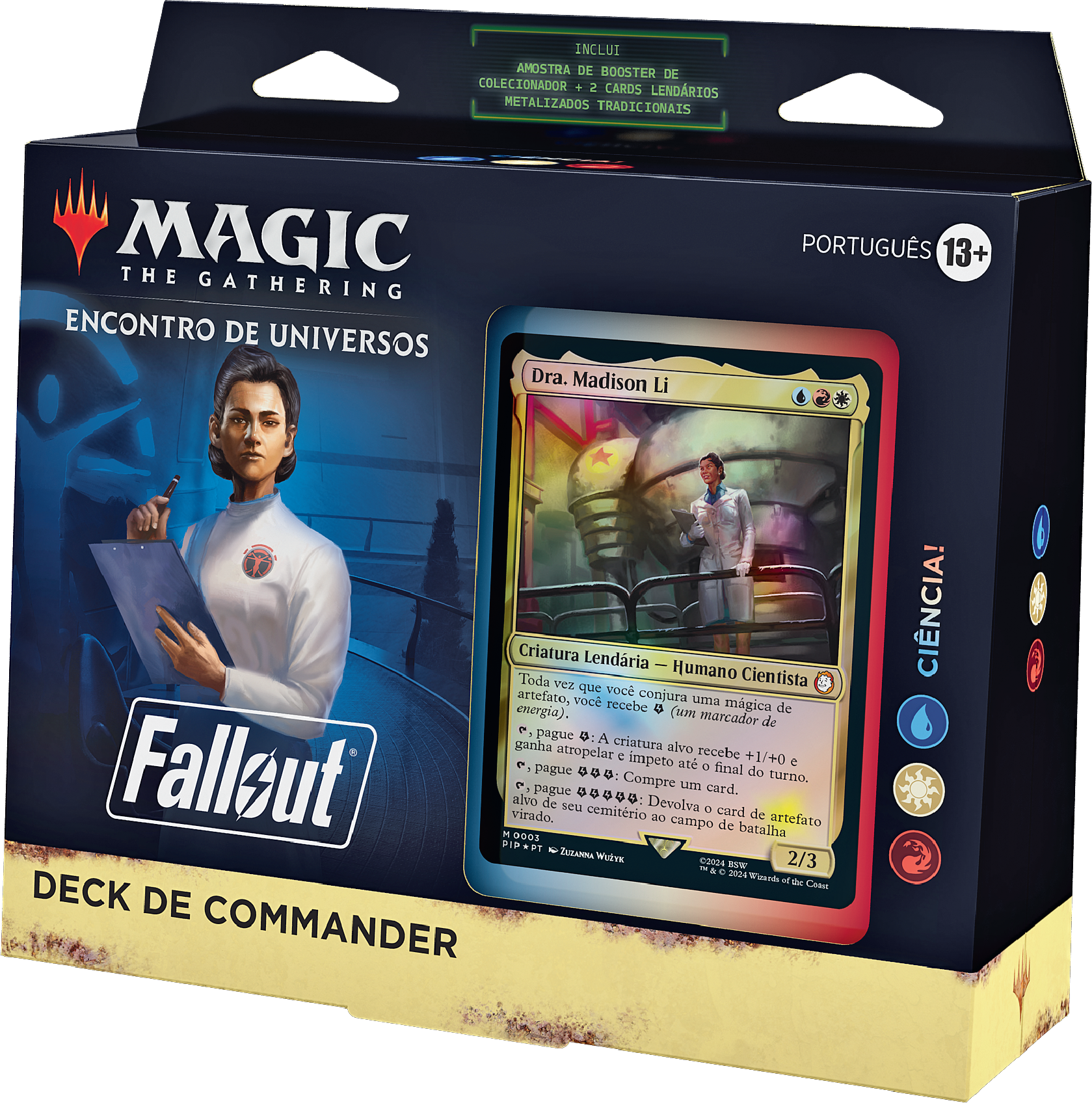 Deck Commander Fallout - Ciência! - Magic: The Gathering - MoxLand