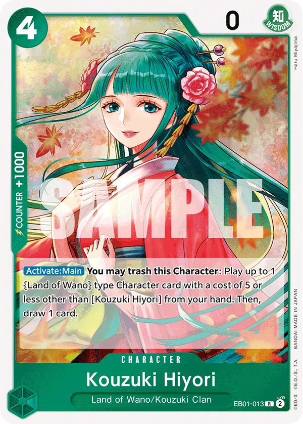 Kouzuki Hiyori - ONE PIECE CARD GAME - MoxLand