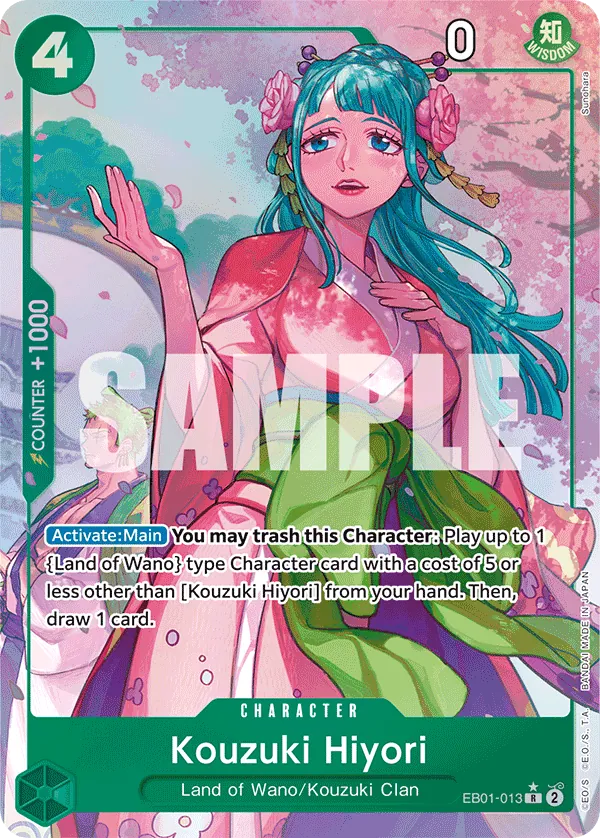Kouzuki Hiyori - ONE PIECE CARD GAME - MoxLand
