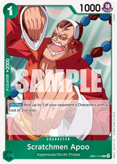 Scratchmen Apoo - ONE PIECE CARD GAME - MoxLand
