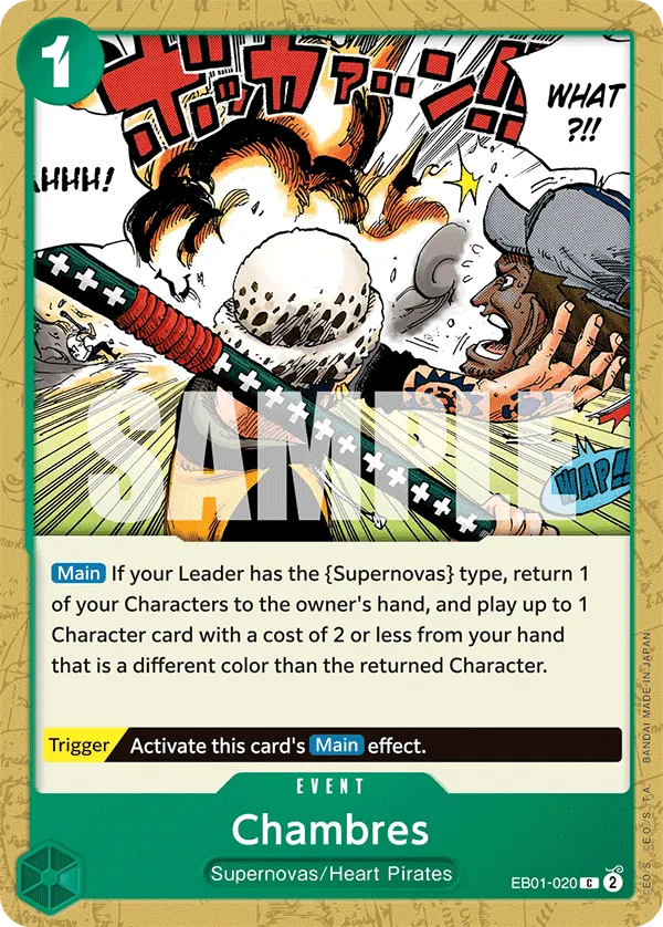 Chambres - ONE PIECE CARD GAME - MoxLand