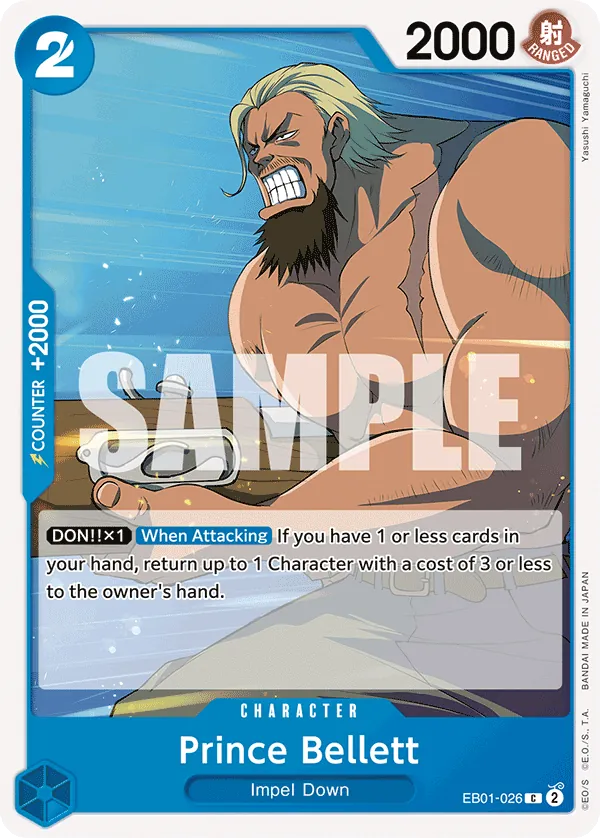 Prince Bellett - ONE PIECE CARD GAME - MoxLand