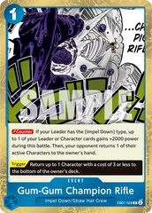 Gum-Gum Champion Rifle - ONE PIECE CARD GAME - MoxLand