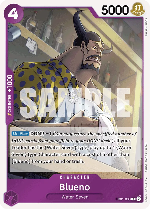 Blueno - ONE PIECE CARD GAME - MoxLand
