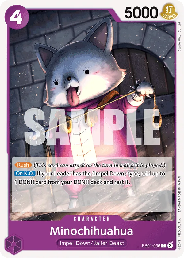 Minochihuahua - ONE PIECE CARD GAME - MoxLand