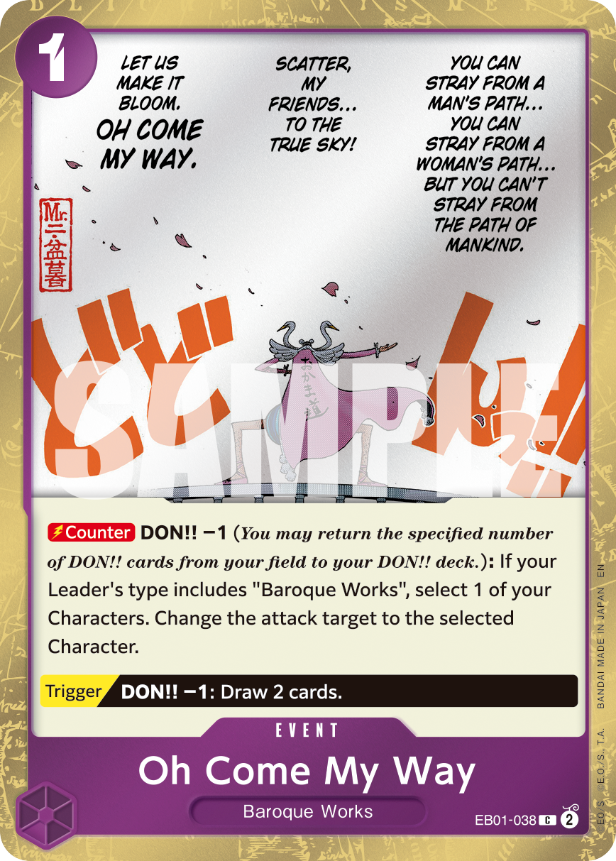 Oh Come My Way - One Piece Card Game - MoxLand