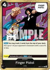 Finger Pistol - ONE PIECE CARD GAME - MoxLand