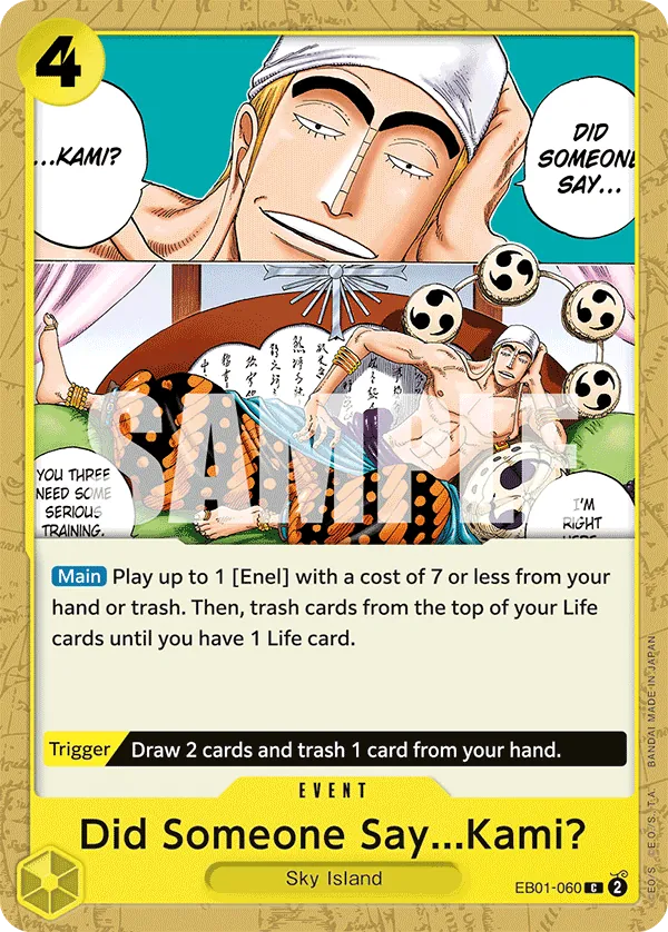 Did Someone Say...Kami? - ONE PIECE CARD GAME - MoxLand