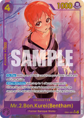 Mr.2.Bon.Kurei(Bentham) - ONE PIECE CARD GAME - MoxLand