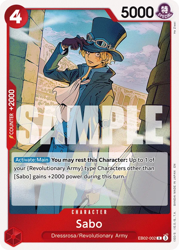 Sabo - ONE PIECE CARD GAME - MoxLand