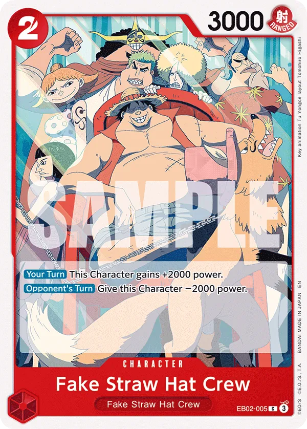 Fake Straw Hat Crew - ONE PIECE CARD GAME - MoxLand