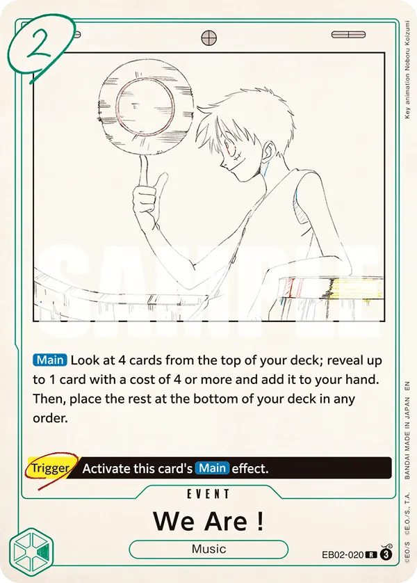 We Are! - ONE PIECE CARD GAME - MoxLand