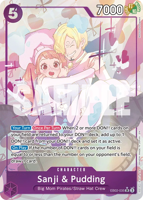 Sanji & Pudding - ONE PIECE CARD GAME - MoxLand