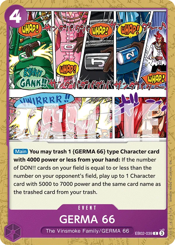 GERMA 66 - ONE PIECE CARD GAME - MoxLand