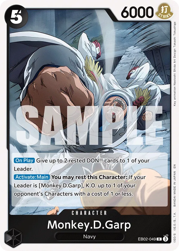 Monkey.D.Garp - ONE PIECE CARD GAME - MoxLand