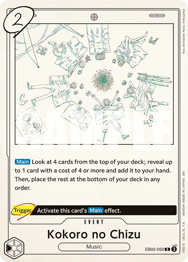 Kokoro no Chizu - ONE PIECE CARD GAME - MoxLand