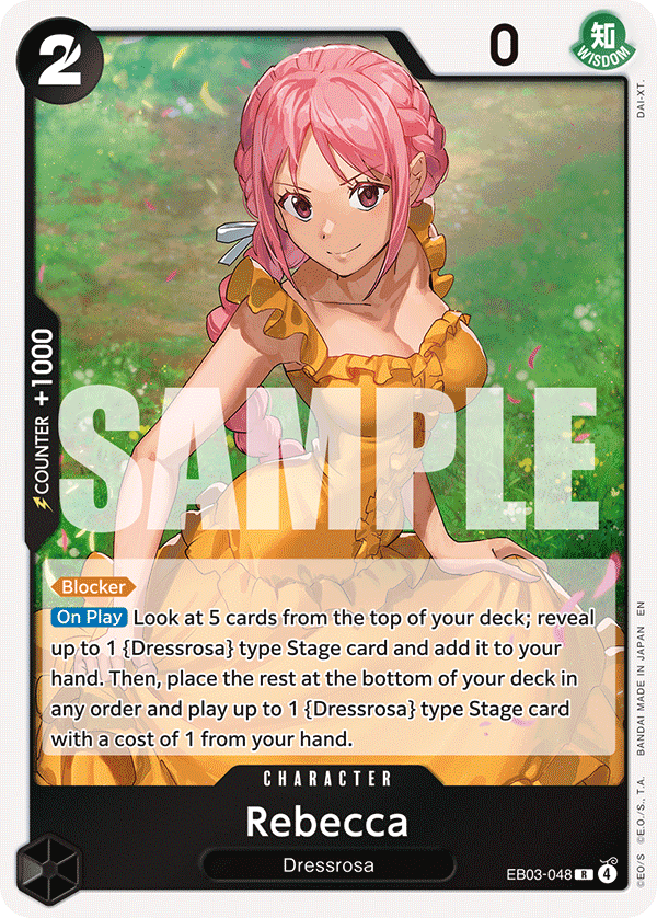 Rebecca - One Piece Card Game - MoxLand