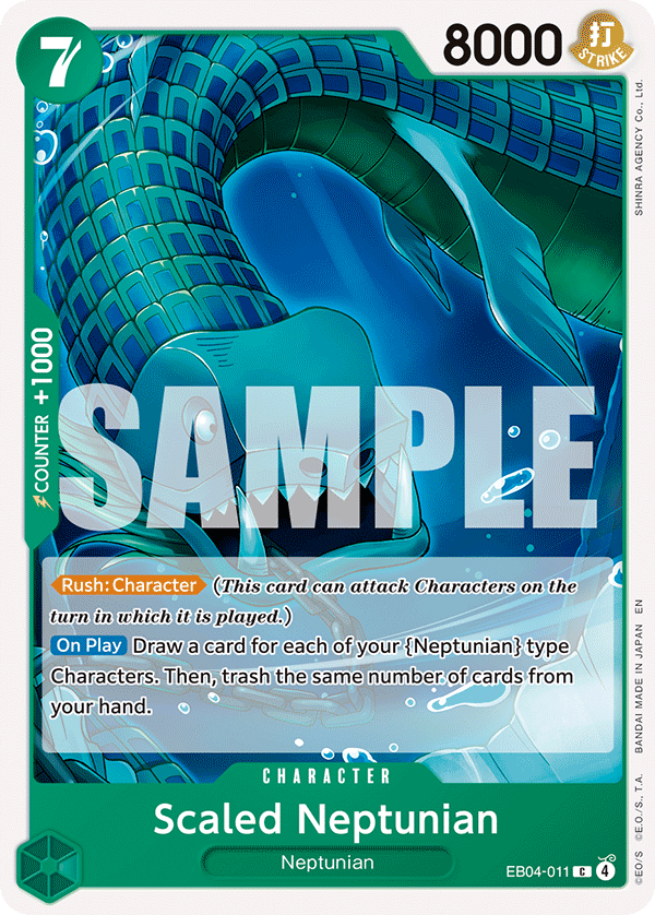 Scaled Neptunian - One Piece Card Game - MoxLand