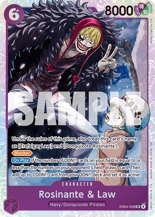Rosinante & Law - One Piece Card Game - MoxLand