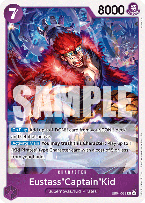 Eustass"Captain"Kid - One Piece Card Game - MoxLand