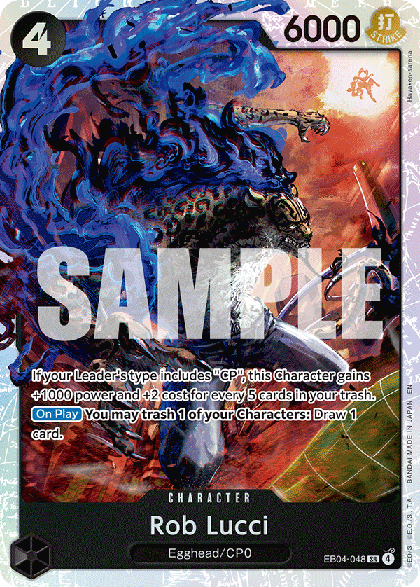Rob Lucci - One Piece Card Game - MoxLand