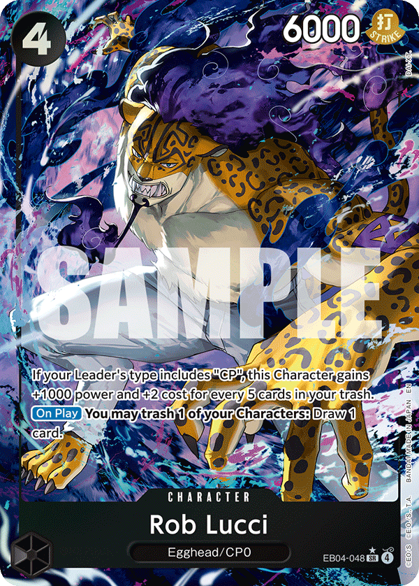 Rob Lucci - One Piece Card Game - MoxLand