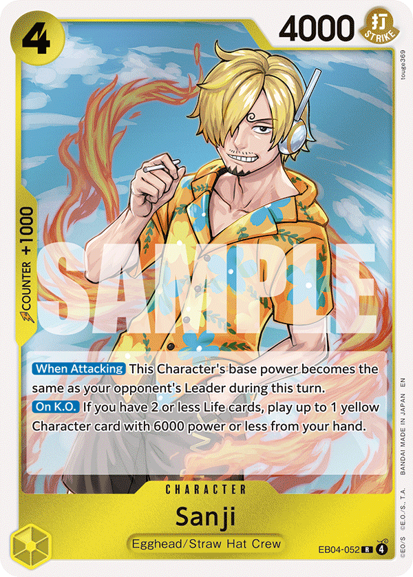 Sanji - One Piece Card Game - MoxLand
