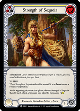 Strength of Sequoia (Yellow) - Flesh and Blood TCG - MoxLand