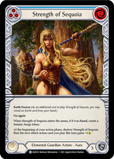 Strength of Sequoia (Blue) - Flesh and Blood TCG - MoxLand